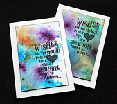 Magic Wishes - Handcrafted  Frameable Image - dr18-0074